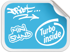 Tuner Stickers