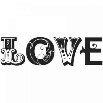 Love 003 Wallsticker