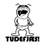 Tudefjæs 001 Sticker