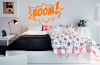 Boom wallsticker