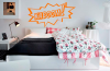 Kaboom 001 wallsticker på væg