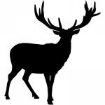 Deer 001 Wallsticker