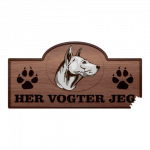 Her Vogter Jeg - Sticker - Thai Ridgeback