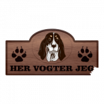 Her Vogter Jeg - Sticker - Ariegeois