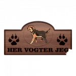 Her Vogter Jeg - Sticker - Armant