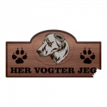 Her Vogter Jeg - Sticker - Armensk Gampr