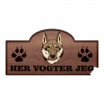 Her Vogter Jeg - Sticker - Shikoku