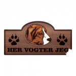 Her Vogter Jeg - Sticker - Rafeiro Do Alentejo