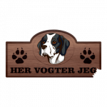 Her Vogter Jeg - Sticker - Pointer