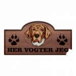 Her Vogter Jeg - Sticker - Ogar Polski