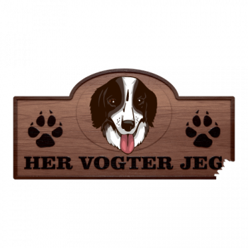 Her Vogter Jeg - Sticker - Mucuchies Her Vogter Jeg - Sticker - Mucuchies
