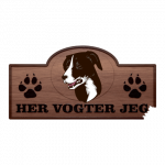 Her Vogter Jeg - Sticker - McNab