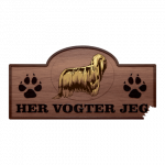 Her Vogter Jeg - Sticker - Komondor