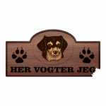 Her Vogter Jeg - Sticker - Kokoni