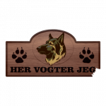 Her Vogter Jeg - Sticker - King Shepherd