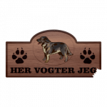 Her Vogter Jeg - Sticker - Karst Shepherd