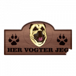 Her Vogter Jeg - Sticker - Kangal