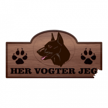 Her Vogter Jeg - Sticker - Kai Ken