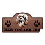 Her Vogter Jeg - Sticker - Havaneser