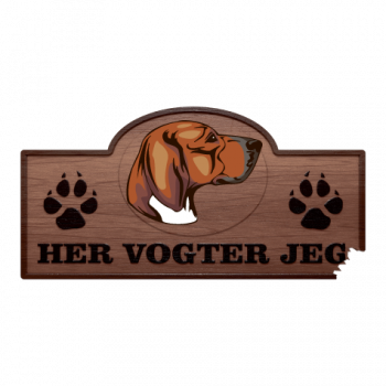 Her Vogter Jeg - Sticker - Harrier