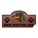 Her Vogter Jeg - Sticker - Gonczy Polski