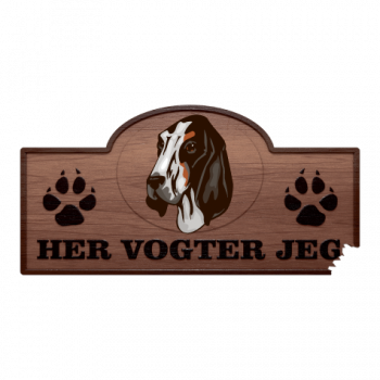 Her Vogter Jeg - Sticker - Gascon Saintongeois Her Vogter Jeg - Sticker - Gascon Saintongeois