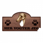 Her Vogter Jeg - Sticker - Chippiparai