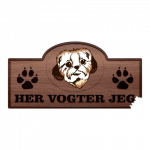 Her Vogter Jeg - Sticker - Chinese Imperial