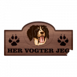 Her Vogter Jeg - Sticker - Breton