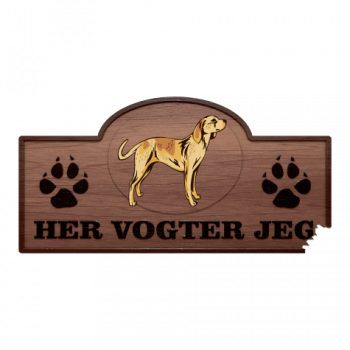 Her Vogter Jeg - Sticker - Billy Her Vogter Jeg - Sticker - Billy