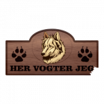 Her Vogter Jeg - Sticker - Bhutia