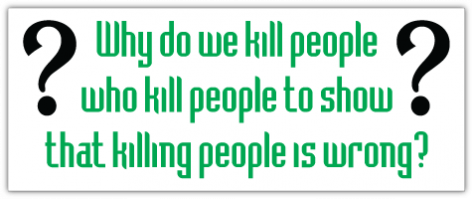 Why do we kill people