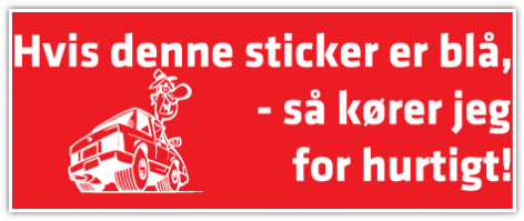 Hvis denne sticker er blå