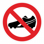 Fodboldstøvler-forbudt-cirkel