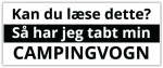 Tabt-Campingvogn