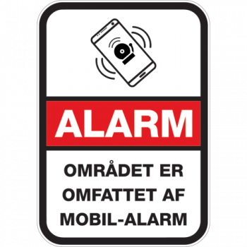 Mobil-Alarm 001 - Sticker mobil-alarm