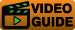 Video guide ikon til valgfri folietekst